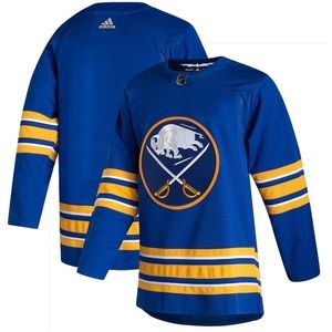 Buffalo Sabres Adidas authentic royal blue home jersey size 60 blank